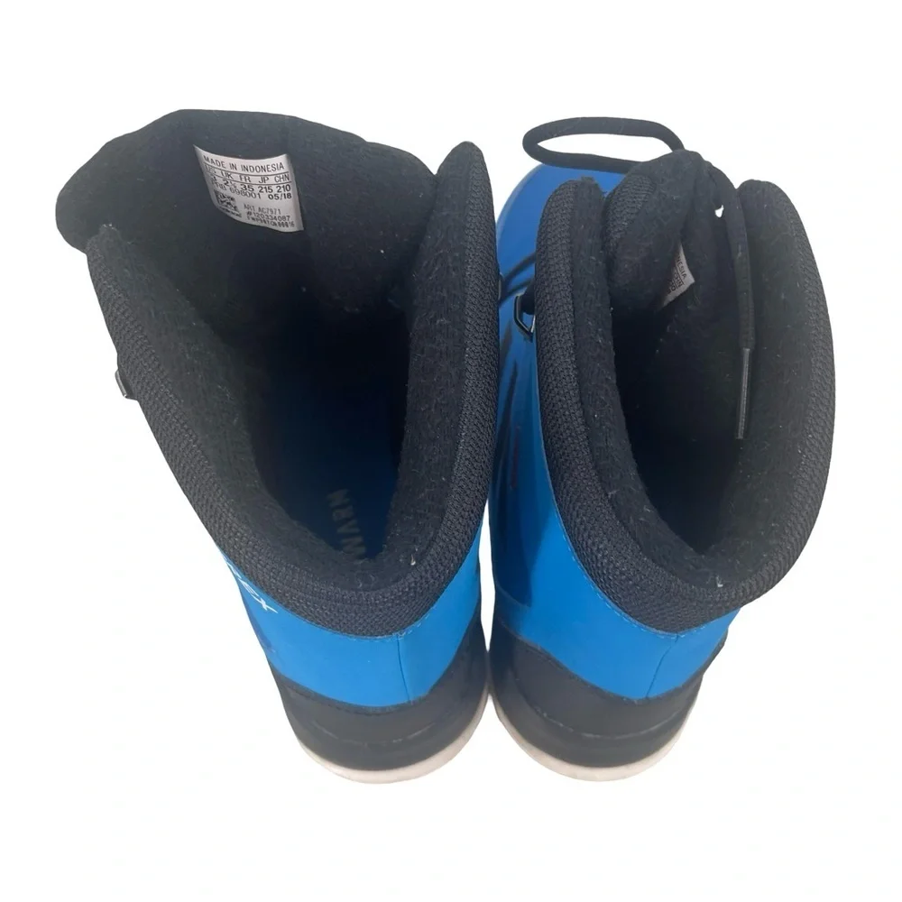 adidas Terrex Kids Bright Blue and Black Winter Boots snow boots